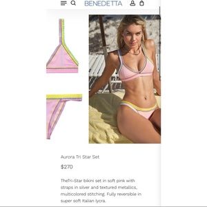 Brand new BENEDETTA Swimsuit BOTTOM ONLY (tags on it)